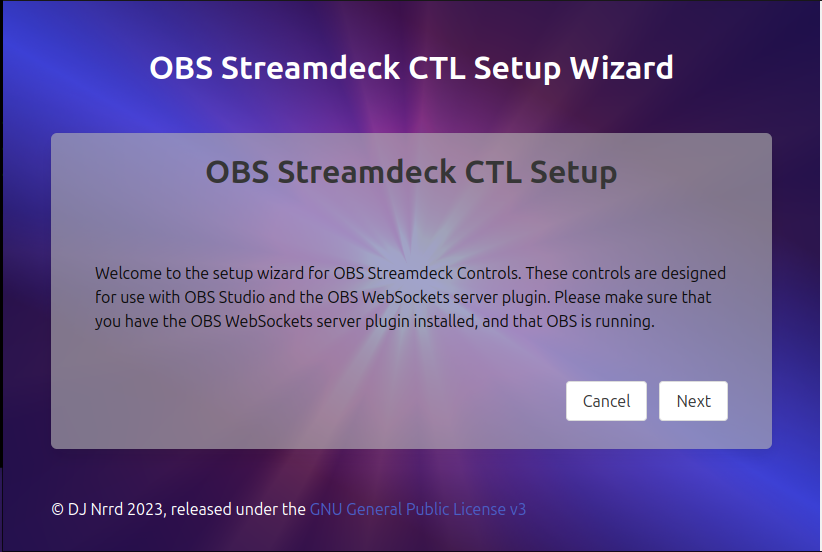 OBS Streamdeck Controls